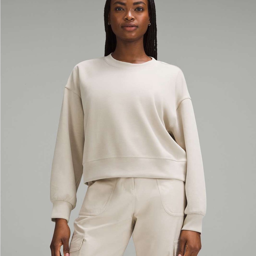 Lululemon Softstreme Perfectly Oversized Cropped Crew